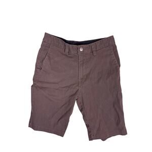 Vintage Y2K Volcom Brown Skater Shorts Mens 28W XS Skate Summer